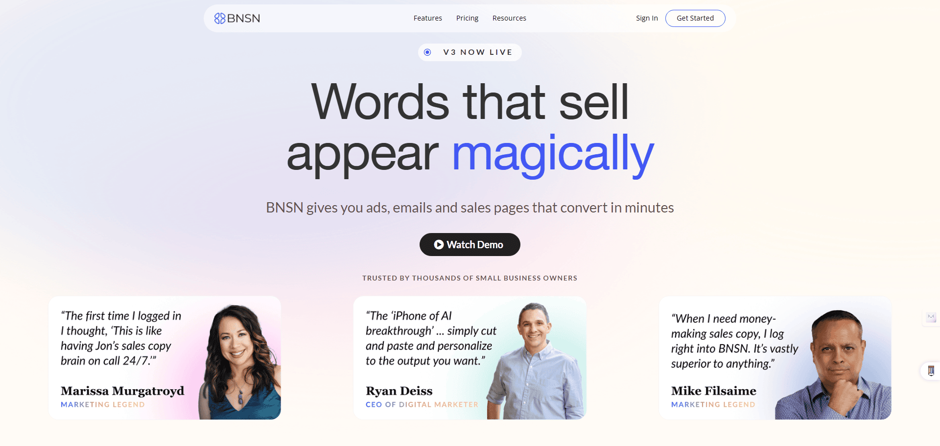 BNSN AI Review: Unlock the Power of AI in Copywriting and Boost Your Sales