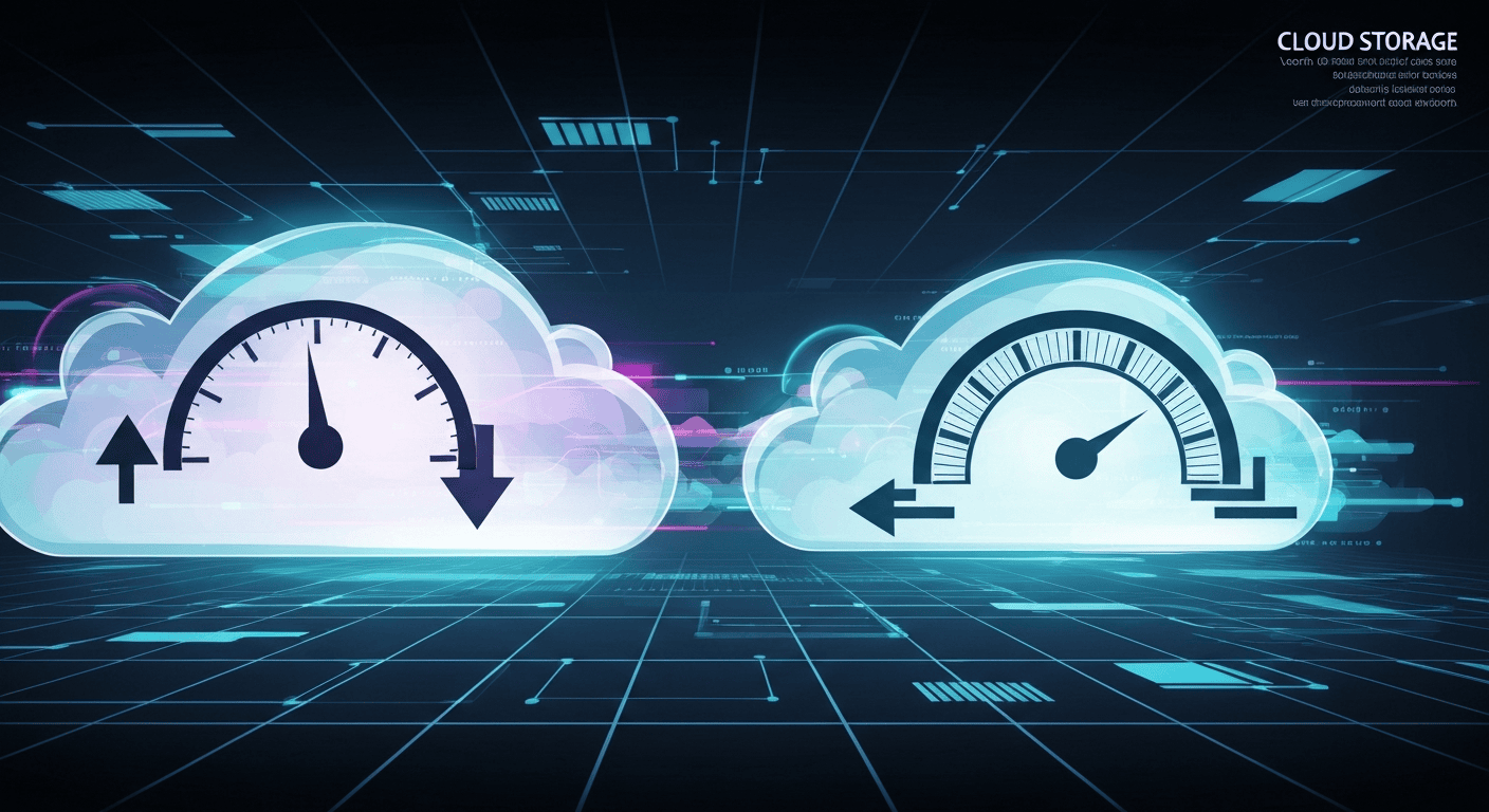 pCloud speed performance illustration